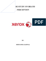 A Case Study On Brand Perception (Xerox)