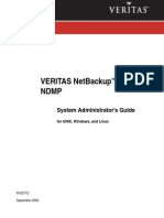 Veritas Netbackup 6.0 For NDMP: System Administrator'S Guide