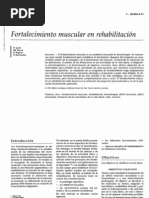 Fortalecimiento Muscular en Rehabilitacion