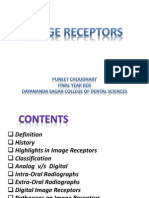 Image Receptors - For Dental Radiology Seminar