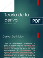 Teoría de La Deriva