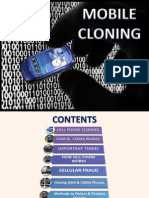 Mobile Cloning