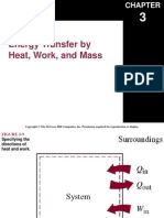 Energy Transfer by Heat, Work, and Mass