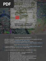 Treinamento Agricultura de Precisão em TNTmips Latitude 23 Módulo 10 Sensoriamento Remoto e Agricultura Parcial