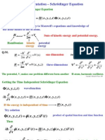 Schrödinger Representation - Schrödinger Equation