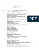 Mood - Tone - SAT Vocabs