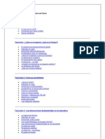 Indice y Guia de Fasciculos de Fisica