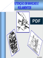 Manutenção em Mancais e Rolamentos POWER POINT