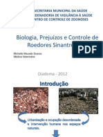 Biologia, Prejuízos e Controle de Roedores Sinantrópicos