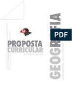 Proposta Curricular - Geografia