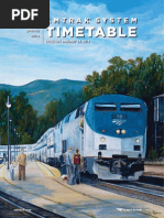 Amtrak System Timetable Winter Spring 2014