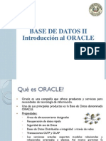 T1 - M2 - Introduccion Al Oracle