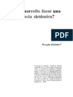 Boisier - Y Si El Desarrollo Fuese Una Emergencia Sistemica