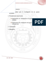 Simetria en Moleculas Aisladas