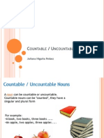 Countable - Uncountable Nouns