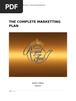 Royal Tea - Complete Marketing Plan For Tea