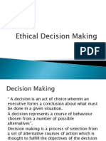 Ethical Decision Making