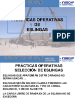 Practicas Operativas de Eslingas