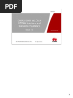 02 Huawei WCDMA UTRAN Interface and Signaling Procedure