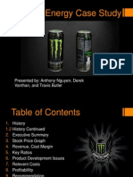 Monster Energy Case Study Final