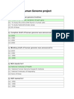 Genome Analysis Multiple Choice Question (GuruKpo)