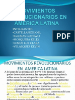 Movimientos Revolucionarios en America Latina