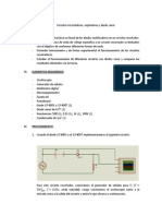 Informe 2 - Circuitos Recortadores Sujetadores y Diodo Zener