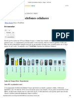 A História Dos Telefones Celulares - Artigos - TechTudo