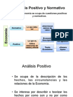 Análisis Positivo y Normativo