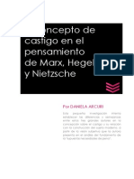 El Concepto de Castigo en El Pensamiento de Marx, Hegel y Nietzsche PDF