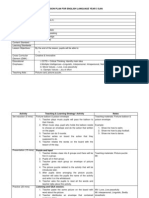 Lesson Plan Year 3 Reading SJK