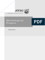 Metodologia Da Pesquisa