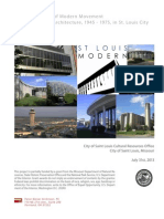 City of St. Louis Mid-Century Modern Architecture Survey