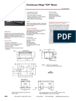 Continuous Hinge "CH" Boxes: Modification Services™ Program Finish