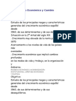 Crecimiento Económico y Cambio Estructural