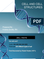 Cell and Cell Structures: Prepared By: Kristina Sevilla, RN