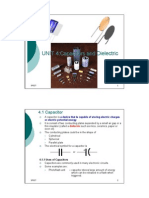 Capacitors and Dielectrics