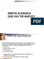 Alergias. Rinitis