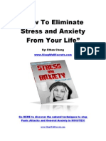 How To Eliminate Stress and Anxiety From Your Life