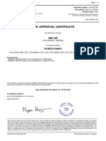 Type Approval Certificate: Imo Ab