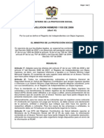 Resolución 1155 de 2009