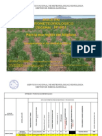 BOLETÍN AGROMETEOROLOGICO Decenal #601 para La Eco Región Del Altiplano 2do Decenal de Abril Del 2014