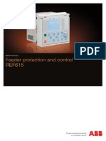 Feeder Protection and Control: Relion 615 Series