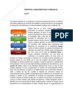 Sistemas Operativos, Caracteristicas y Familias