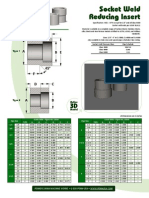 Socket Weld Reducing Insert: Type 1