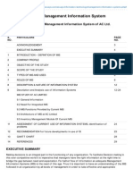 Project Report On Management Information System