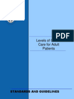 ICS Levels of Critical Care For Adult Patients 2009