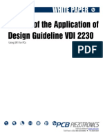 Review Design Guideline VDI2230fda