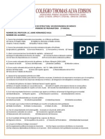 Examen de Estructura Socioeconomica de Mexico