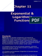 Lesson 11 3 Logarithms Exponents